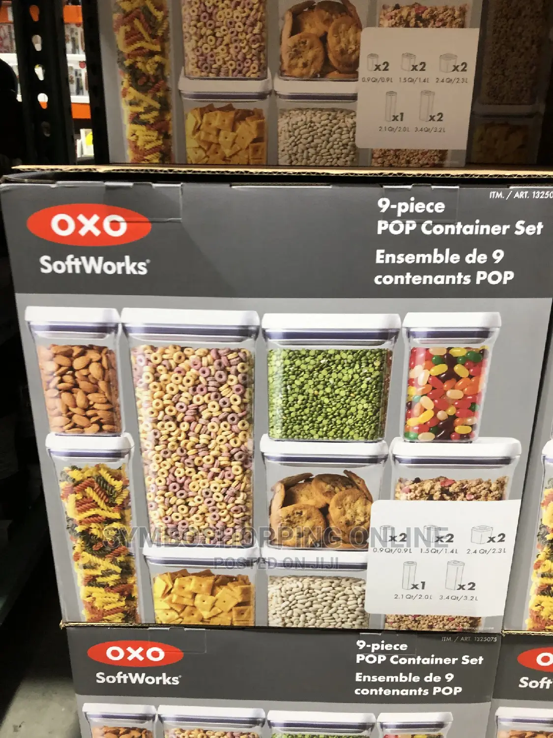 OXO 9 Piece Pop Containers