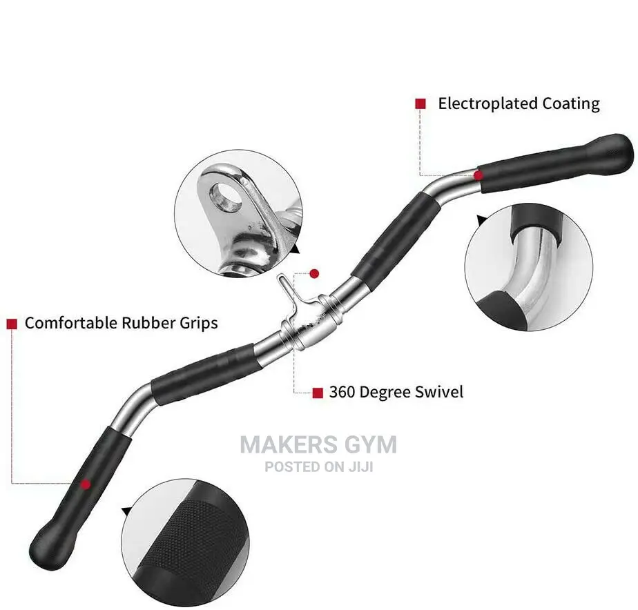 Revolving Handle Curl Press Down Bar