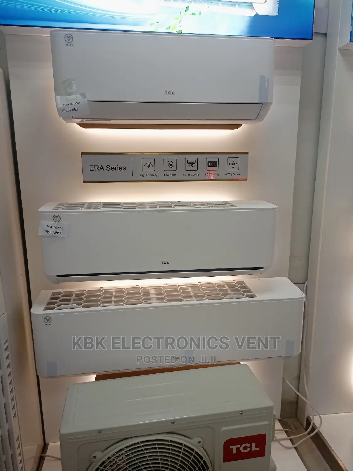 Tcl 2.0hp Split R410 Wifi Air Conditioner