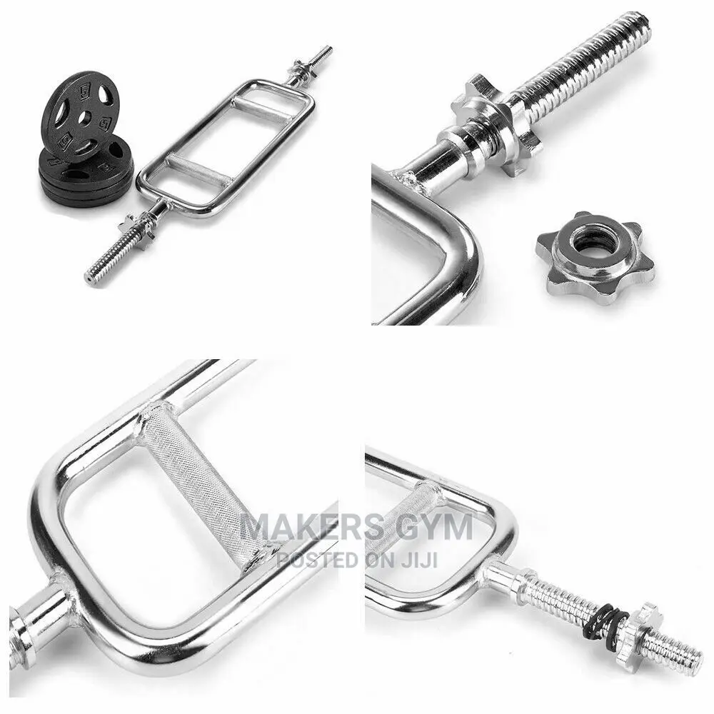 35 Inchs Tricep Bars Weight Barbell Trap Bar Gym