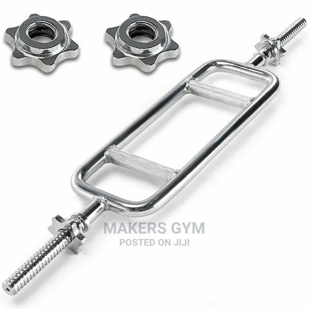 35 Inchs Tricep Bars Weight Barbell Trap Bar Gym