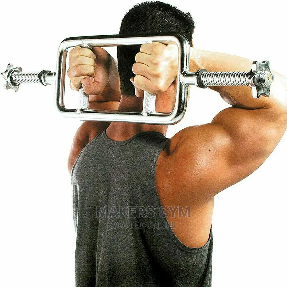 35 Inchs Tricep Bars Weight Barbell Trap Bar Gym