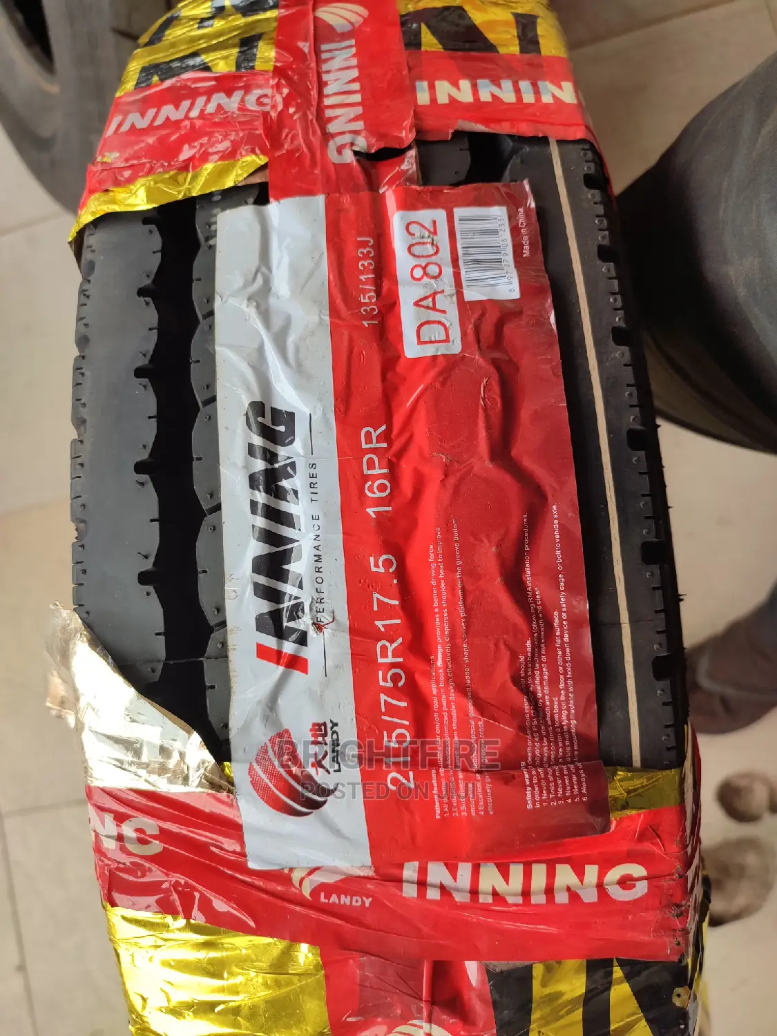 215/75r17.5 Truck Tire Available
