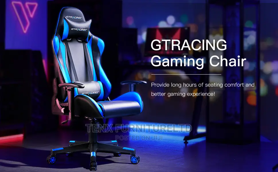 Gaming Chair (Racing Player Blue Black)