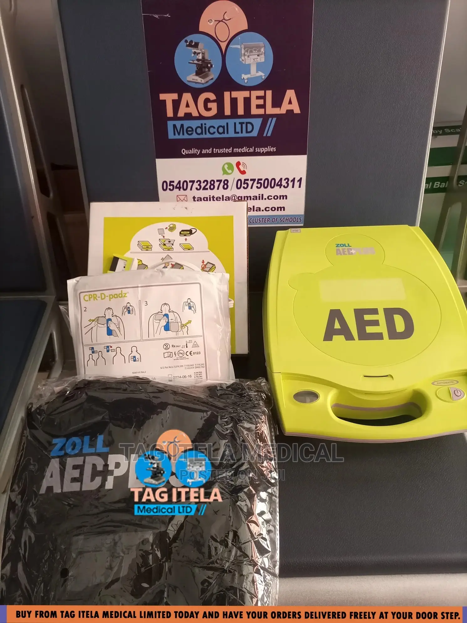 Defibrillator Machine (Aed Zoll Plus)