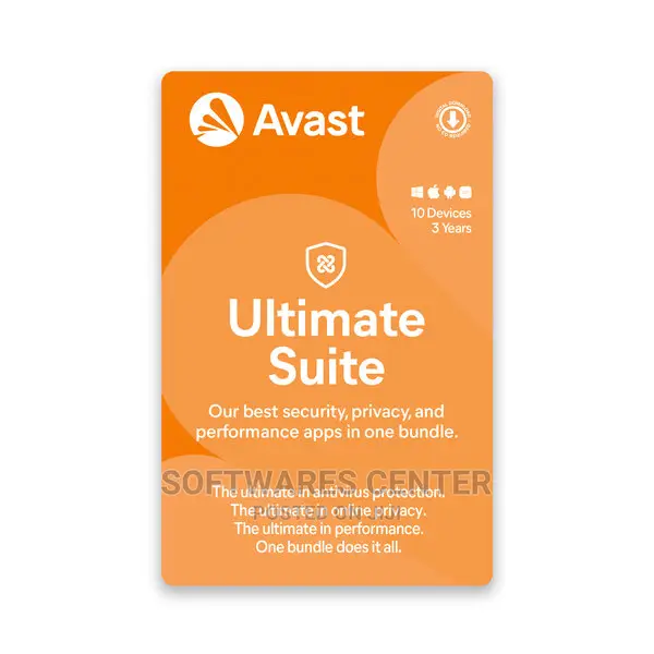 Avast Ultimate Suite 10 Devices | 3 Years (Email Delivery)