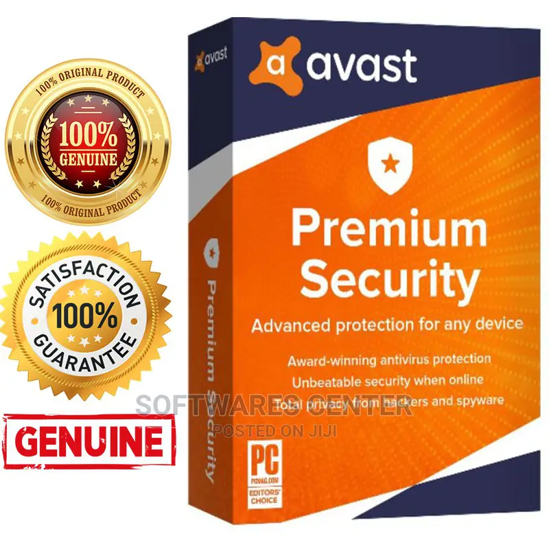 Avast Premium Security 5 Devices | 1 Year License Key