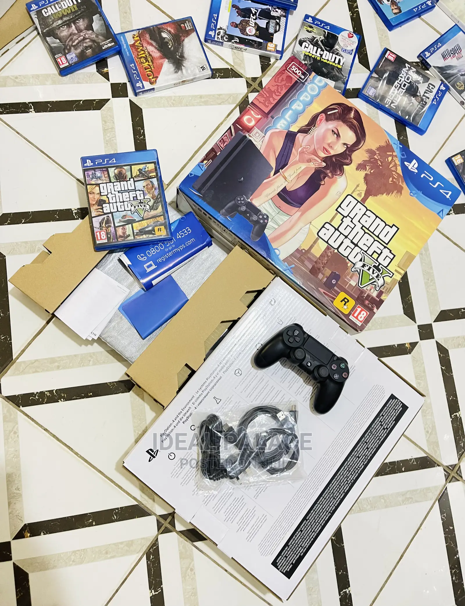 Brand New Playstation 4 Slim. Grand Theft Auto v Edition