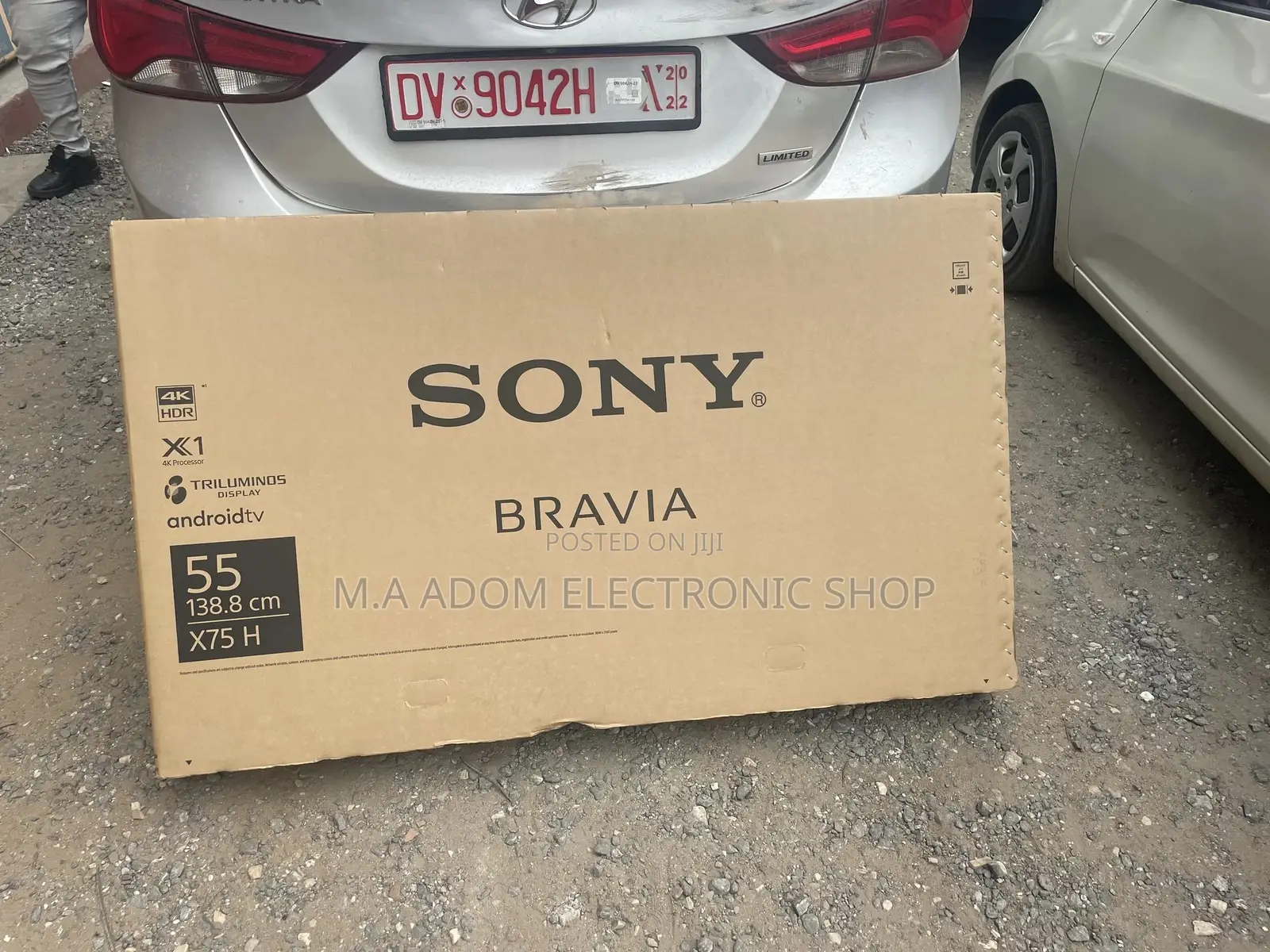 Sony Bravia UHD 4K Android Triluminos Led Display Tv 55inchs