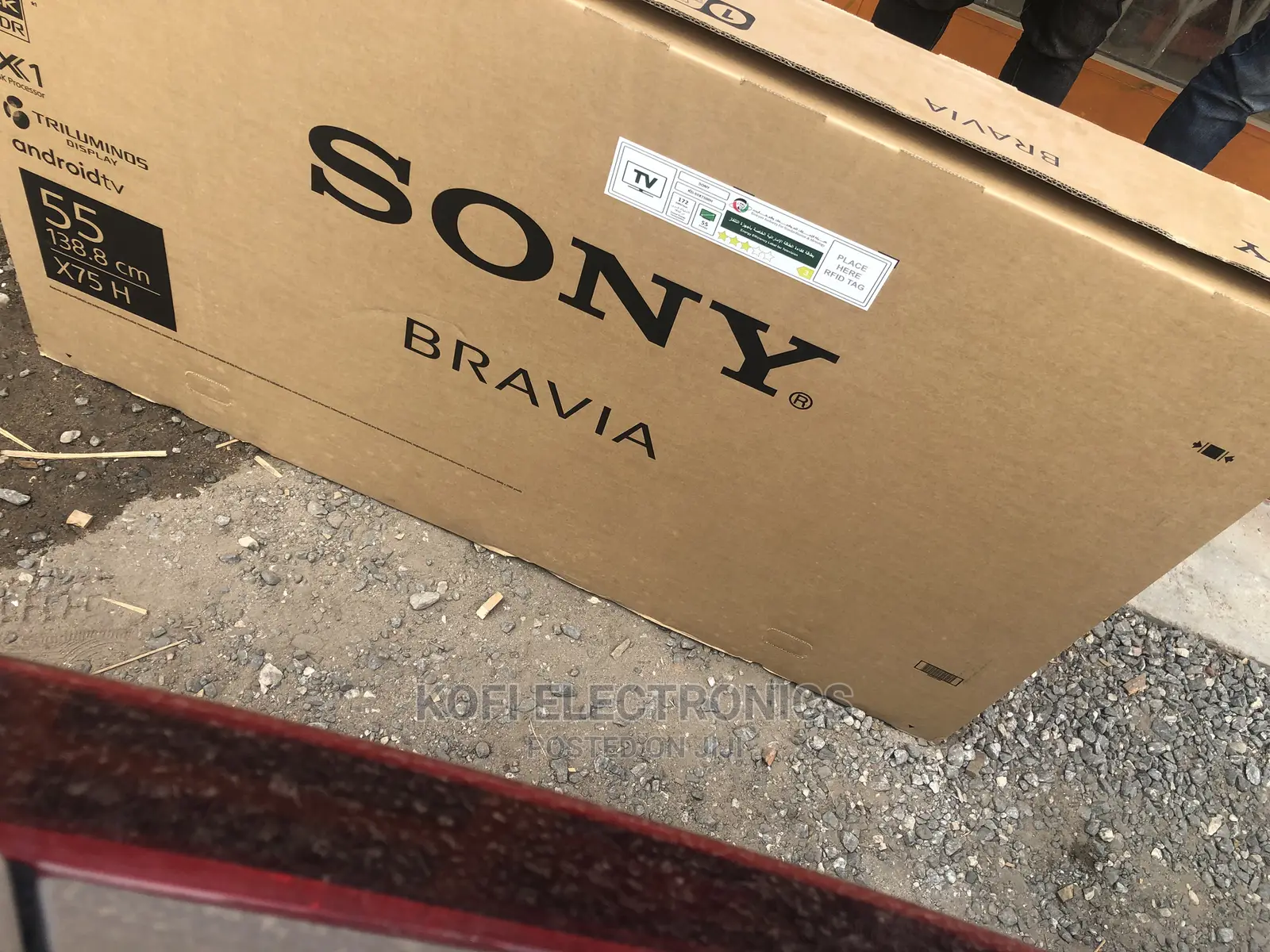 X75H | 4K Ultra HD | High Dynamic Range | Smart Sony 55 TV