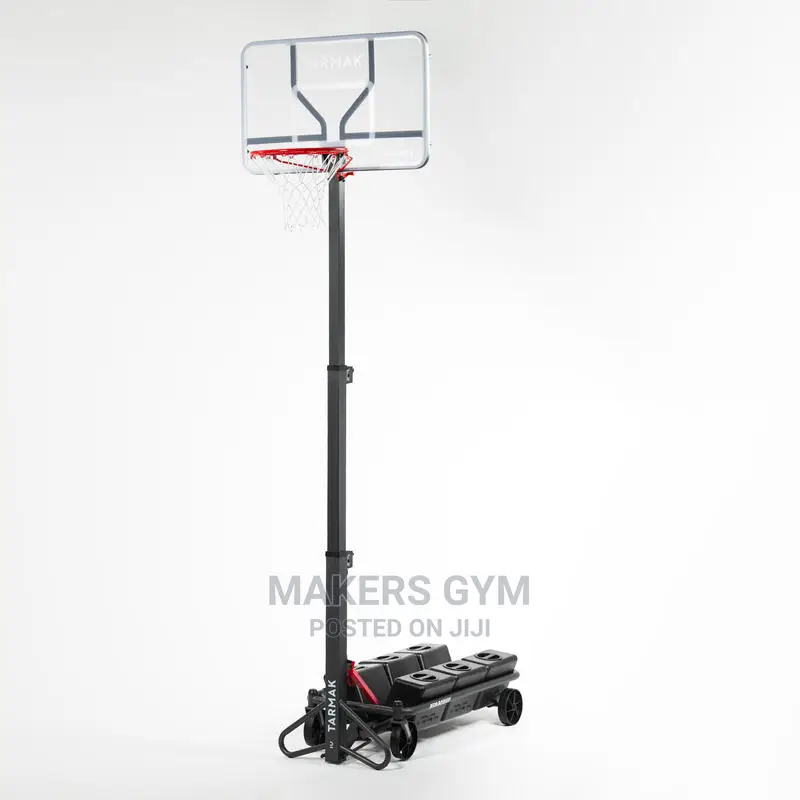 Basketball Hoop With 4 Wheels (Mobile)