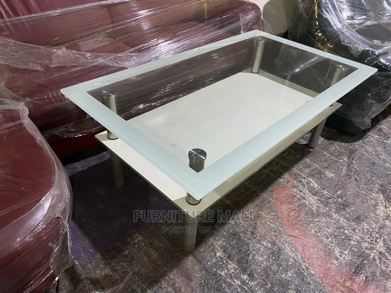 New Glass Centre Table . Free Delivery 