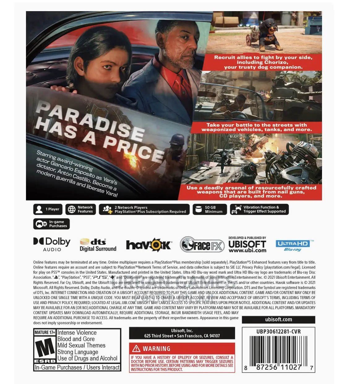 Far Cry 6 Ps5 Sealed