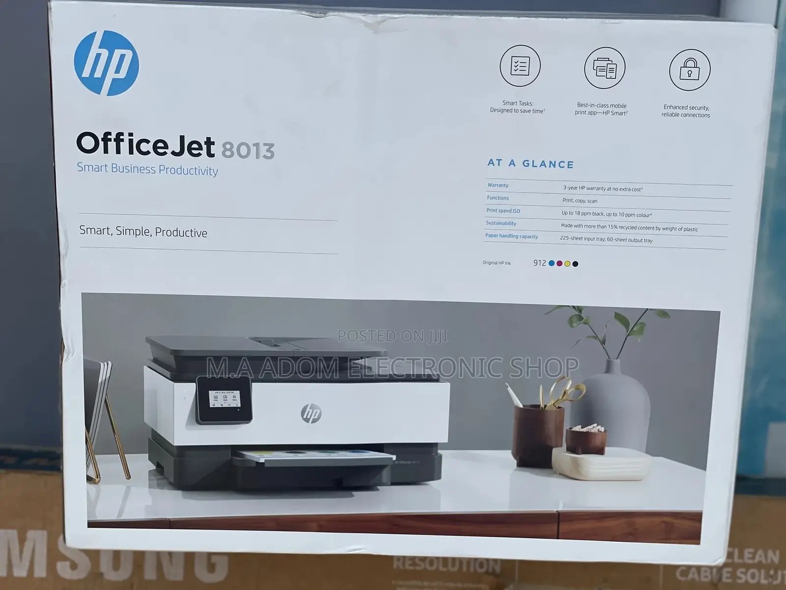 Hp 4in1 Office Jet Business Printer 8013 Printer
