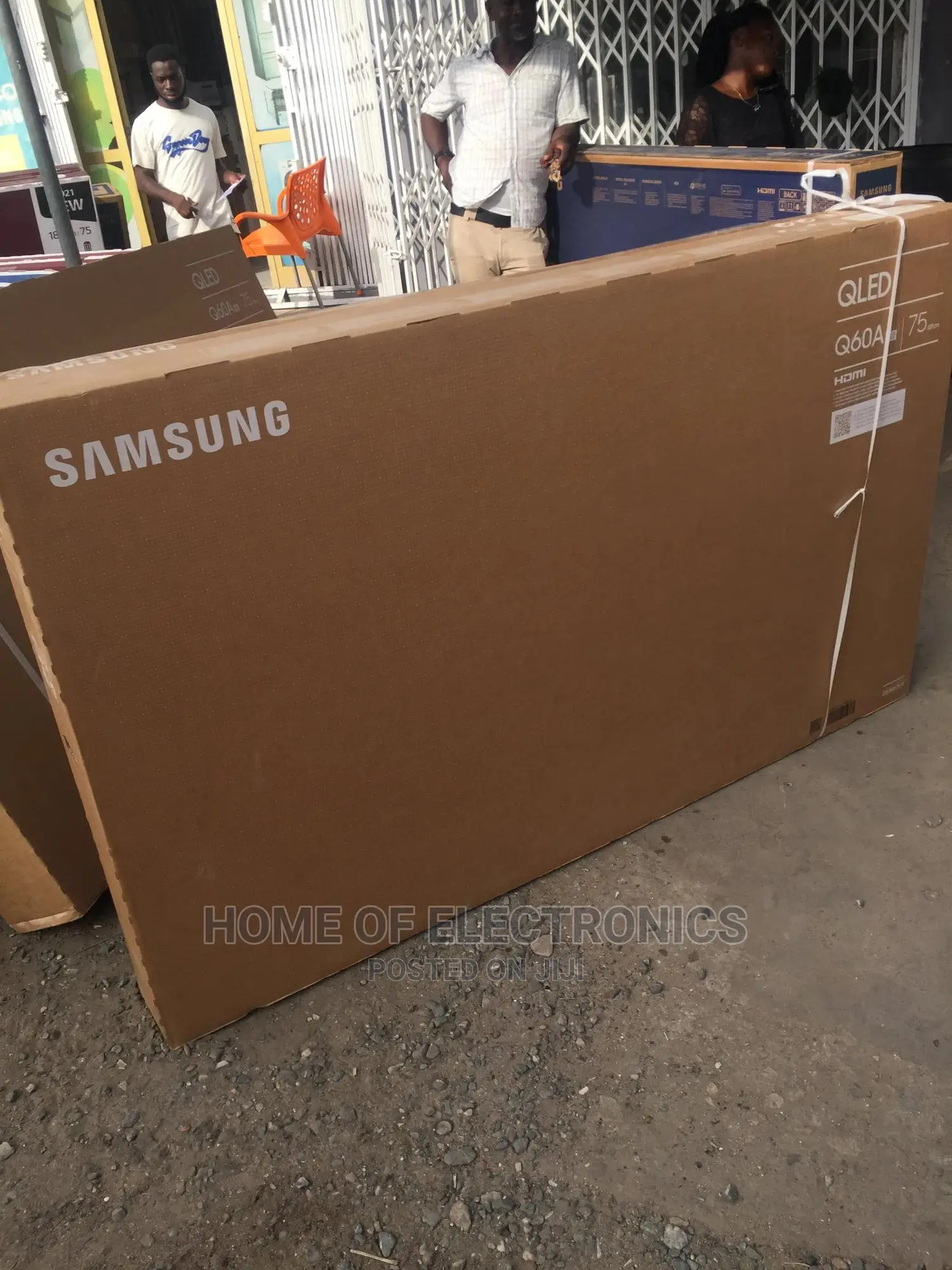 1st Class 2021 Samsung 75-Inch Smart QLED TV- 75Q60A