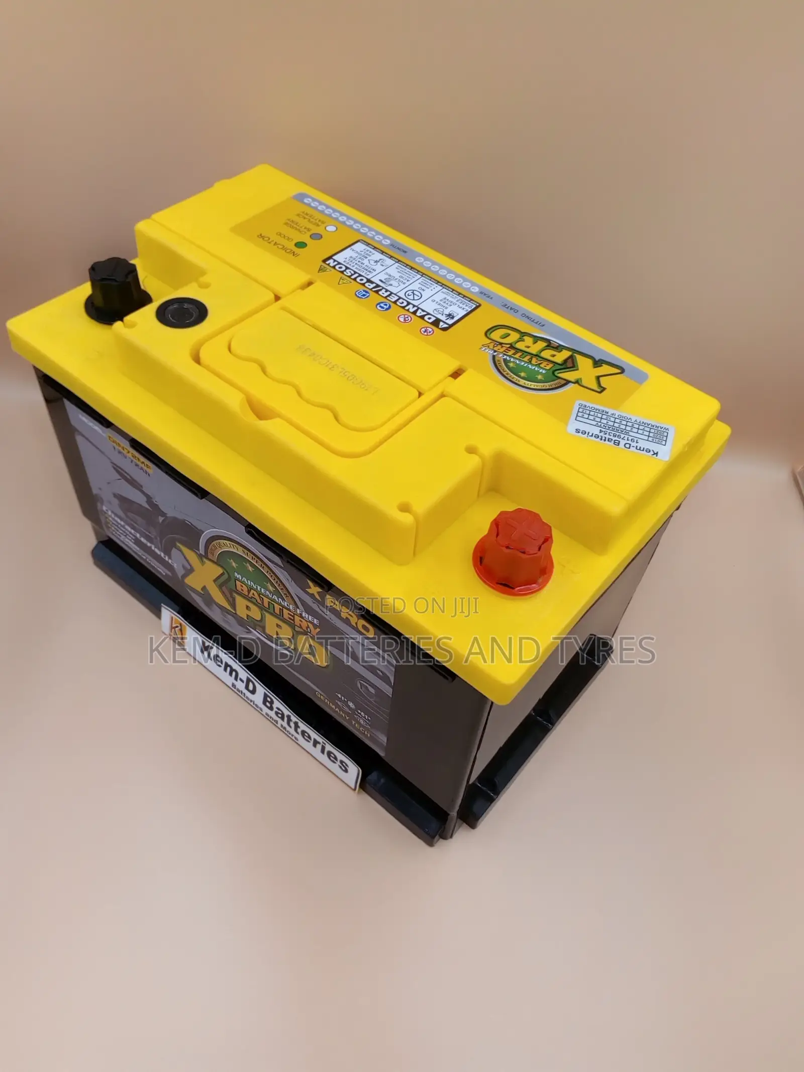 Quality Xpro Battery ( 15 Plates ) Free Delivery of Battery