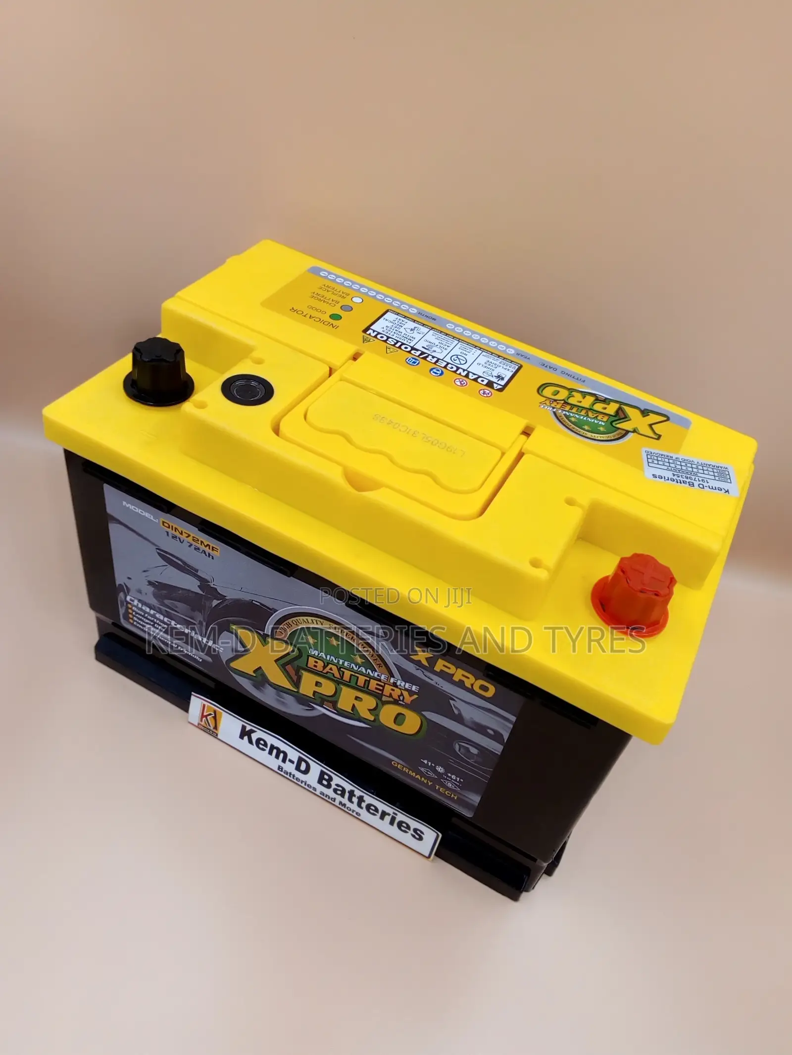 Quality Xpro Battery ( 15 Plates ) Free Delivery of Battery