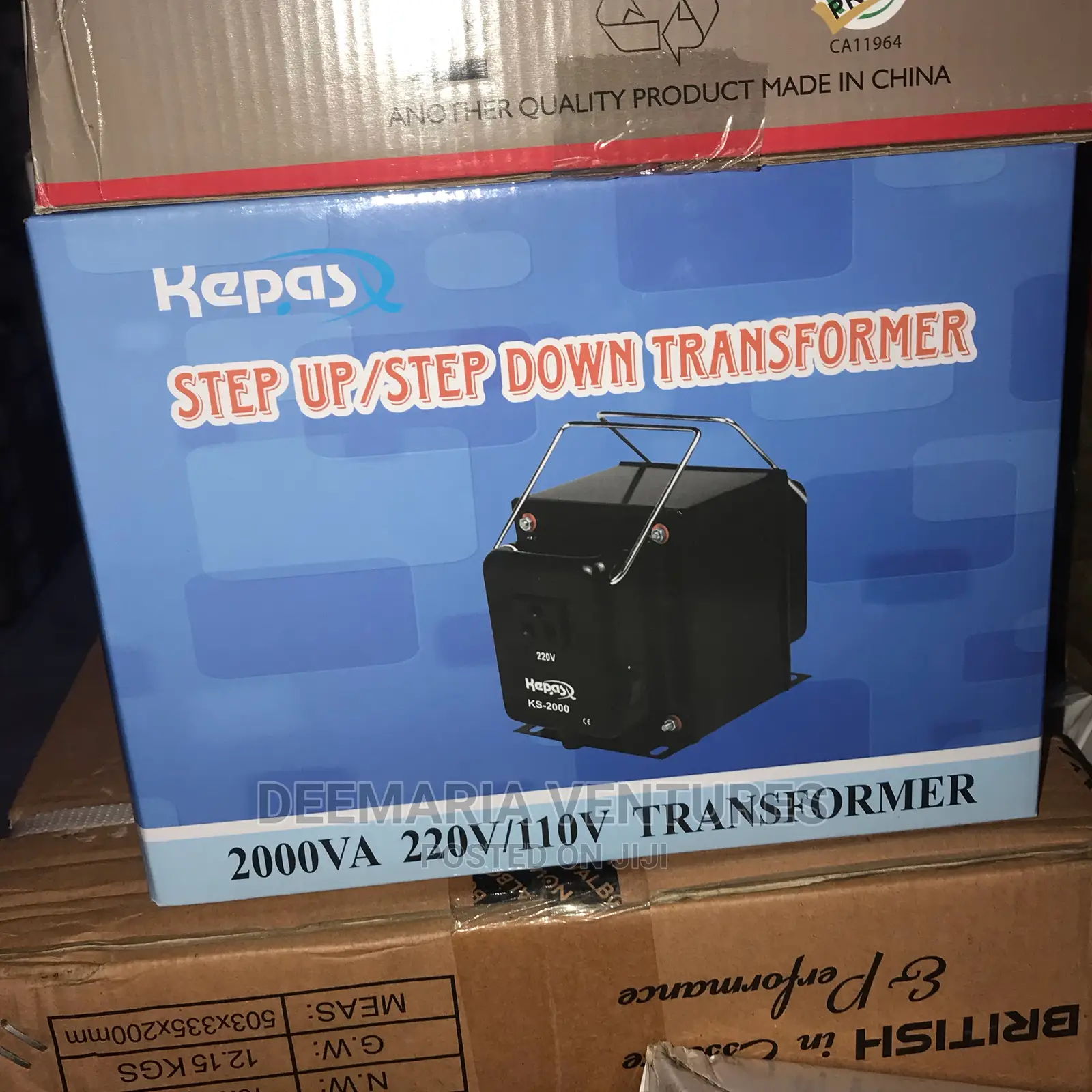 Kepas Step Up/Step Down Transformer 2000va (220v/110v)