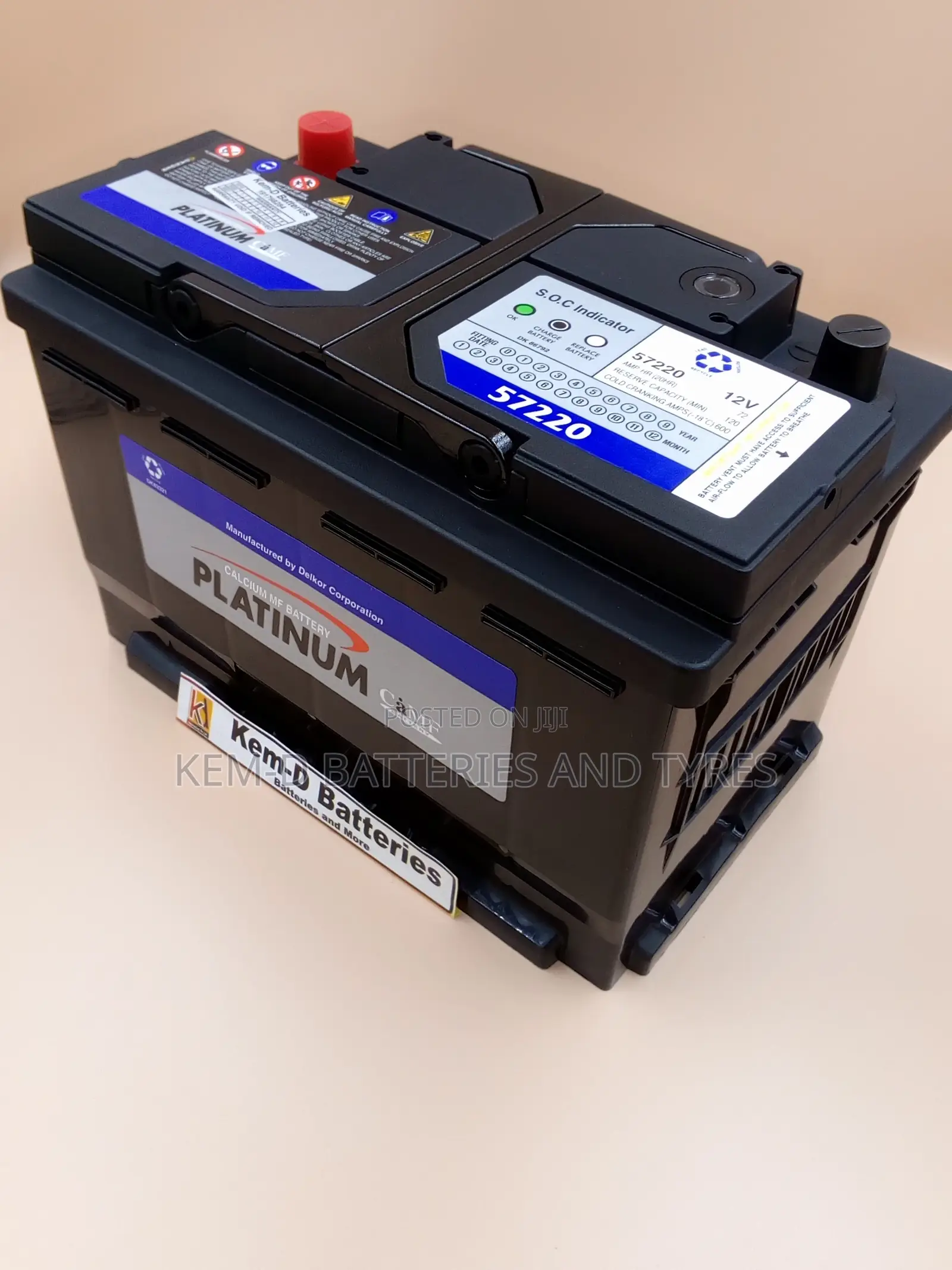 15 Plates Car Battery _ Platinum _ Instant Free Delivery.