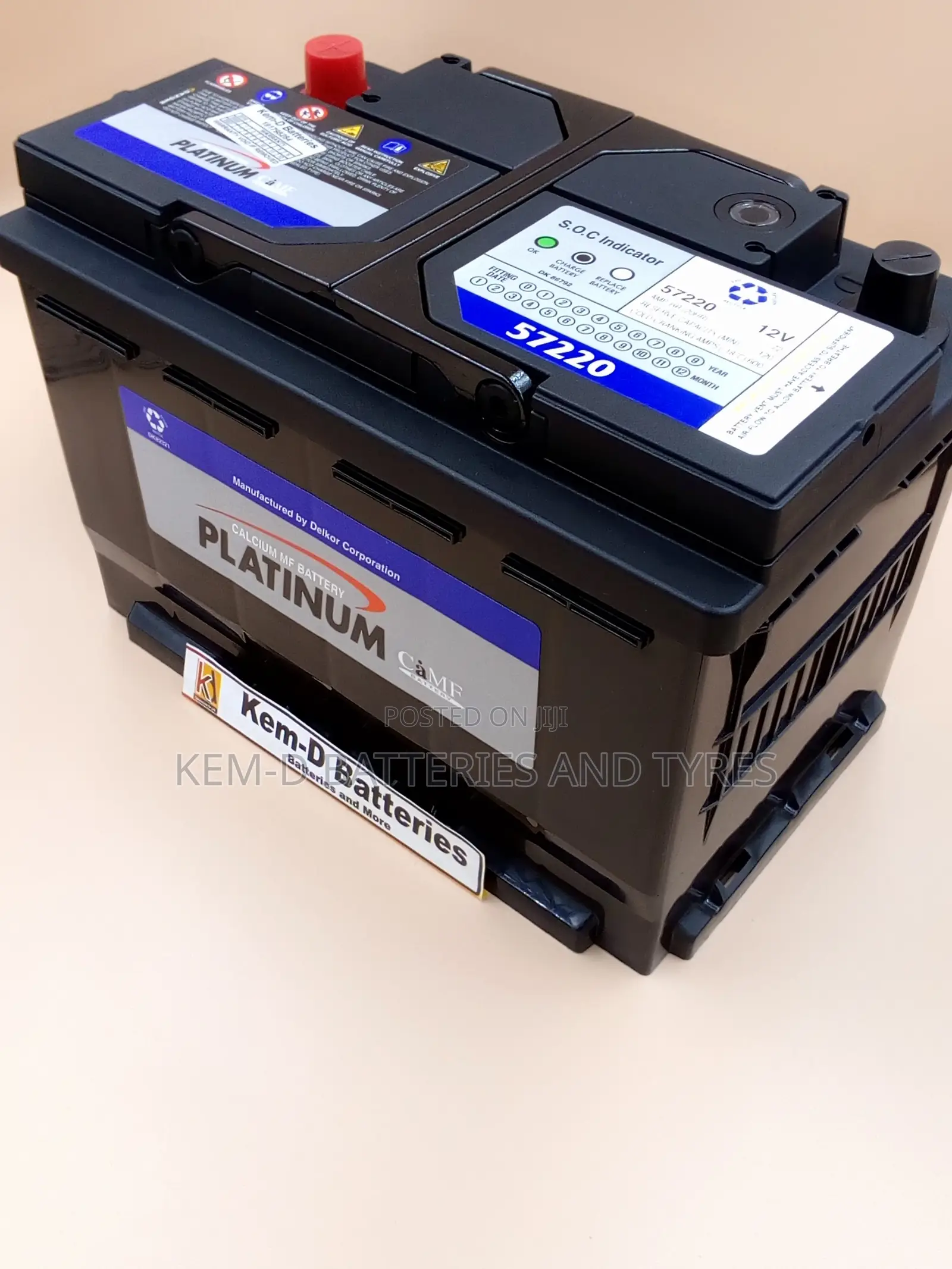15 Plates Car Battery _ Platinum _ Instant Free Delivery.