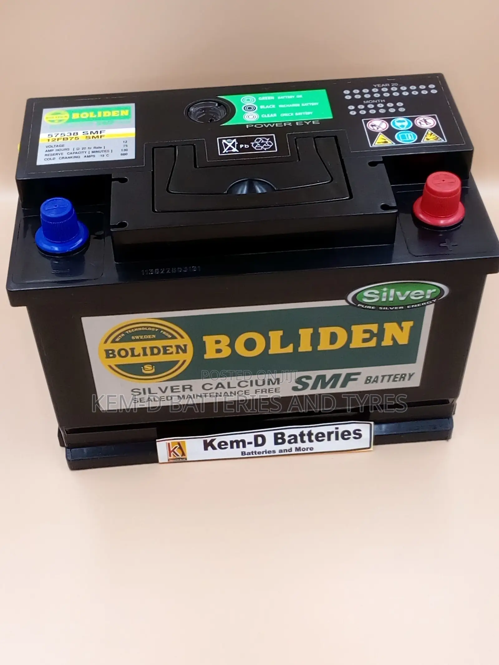 Boliden Batteries + Free Instant Delivery