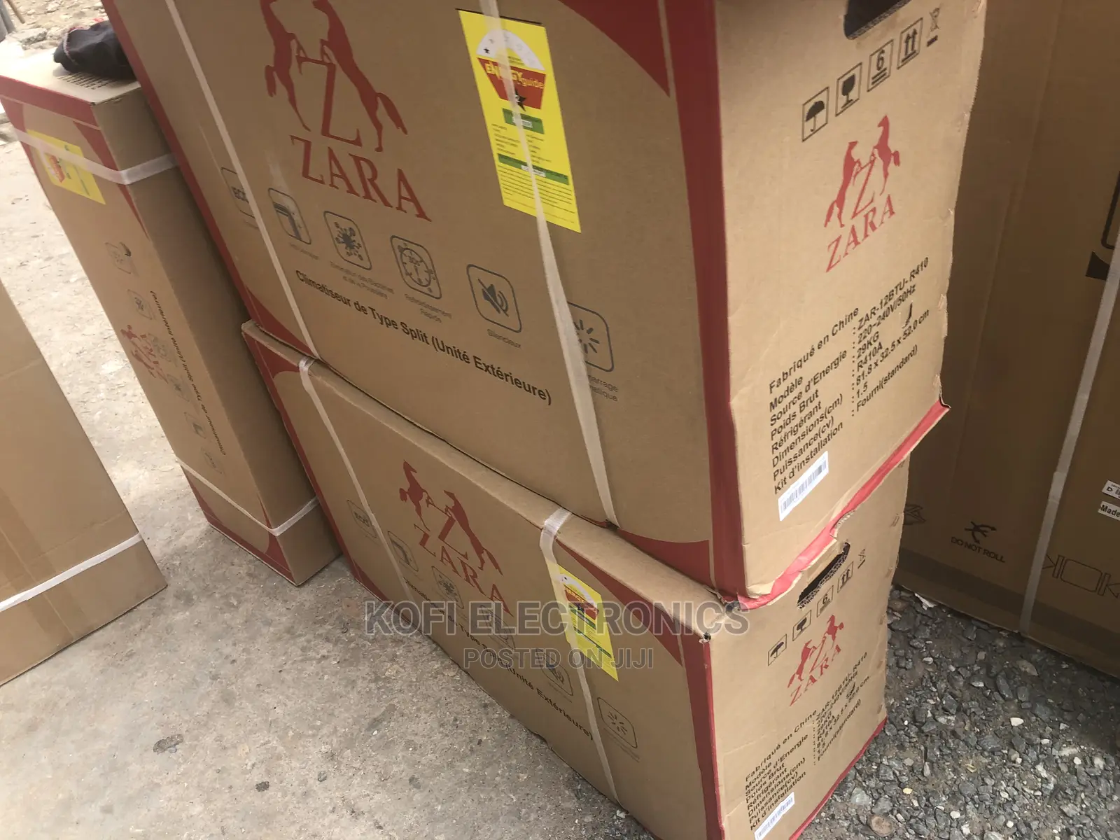 Energy Efficient ZARA 1.5hp Copper Condenser Split AC