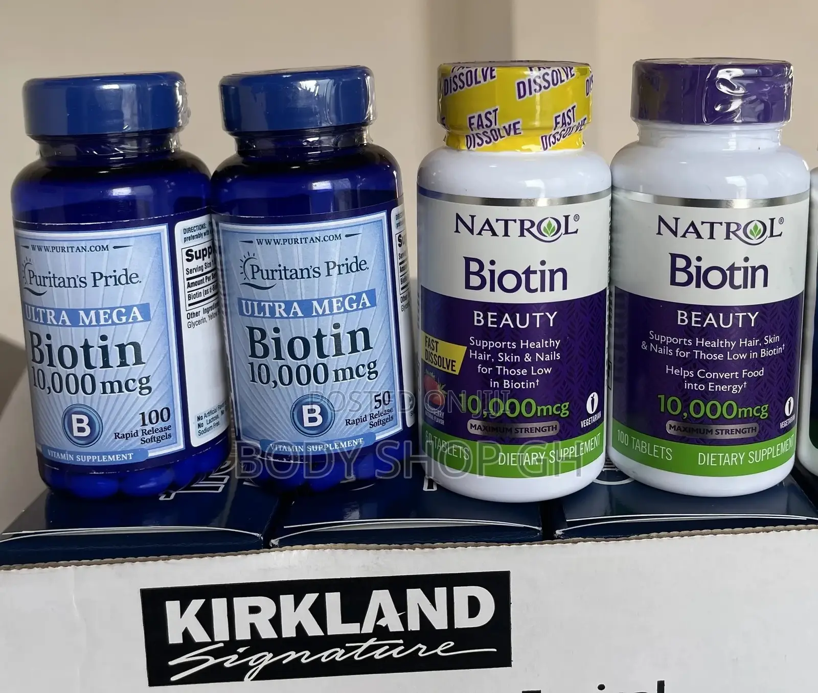 10,000mcg Biotin (Hair Beard Growth Hairloss Treatment)