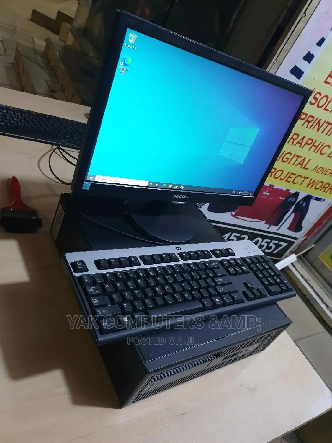 Desktop Computer HP 4GB Intel Core I3 HDD 500GB