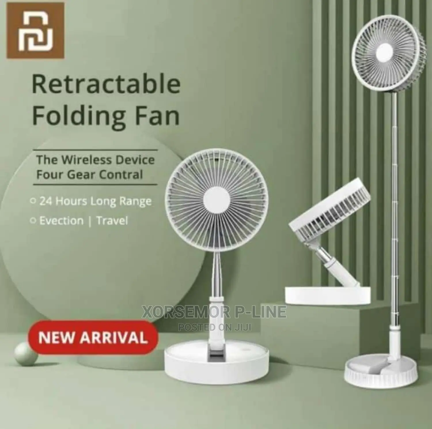 Rechargeable Foldable Fan