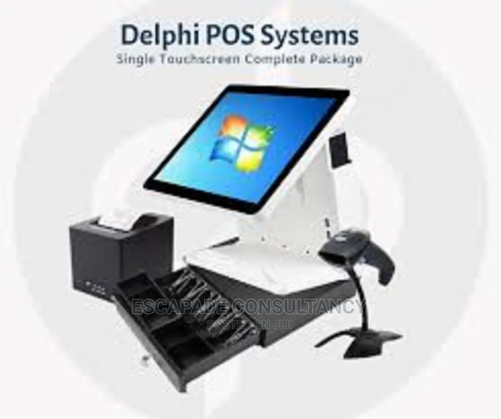 POS Complete Package Set With All in One Touch Screen