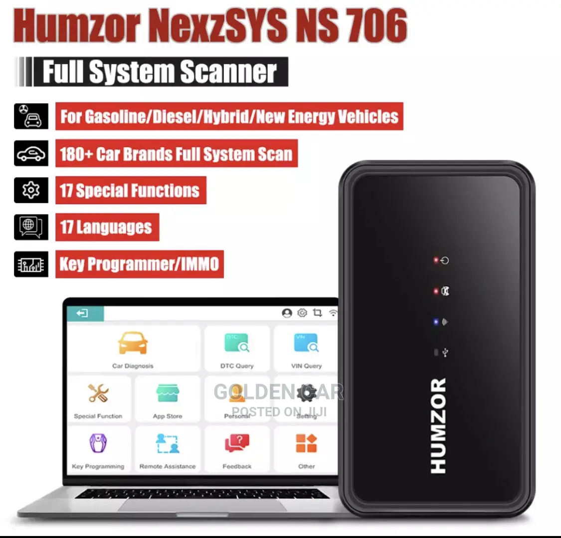 Humzor Nexzsys NS706 OBD2 Car Diagnostic Scanner