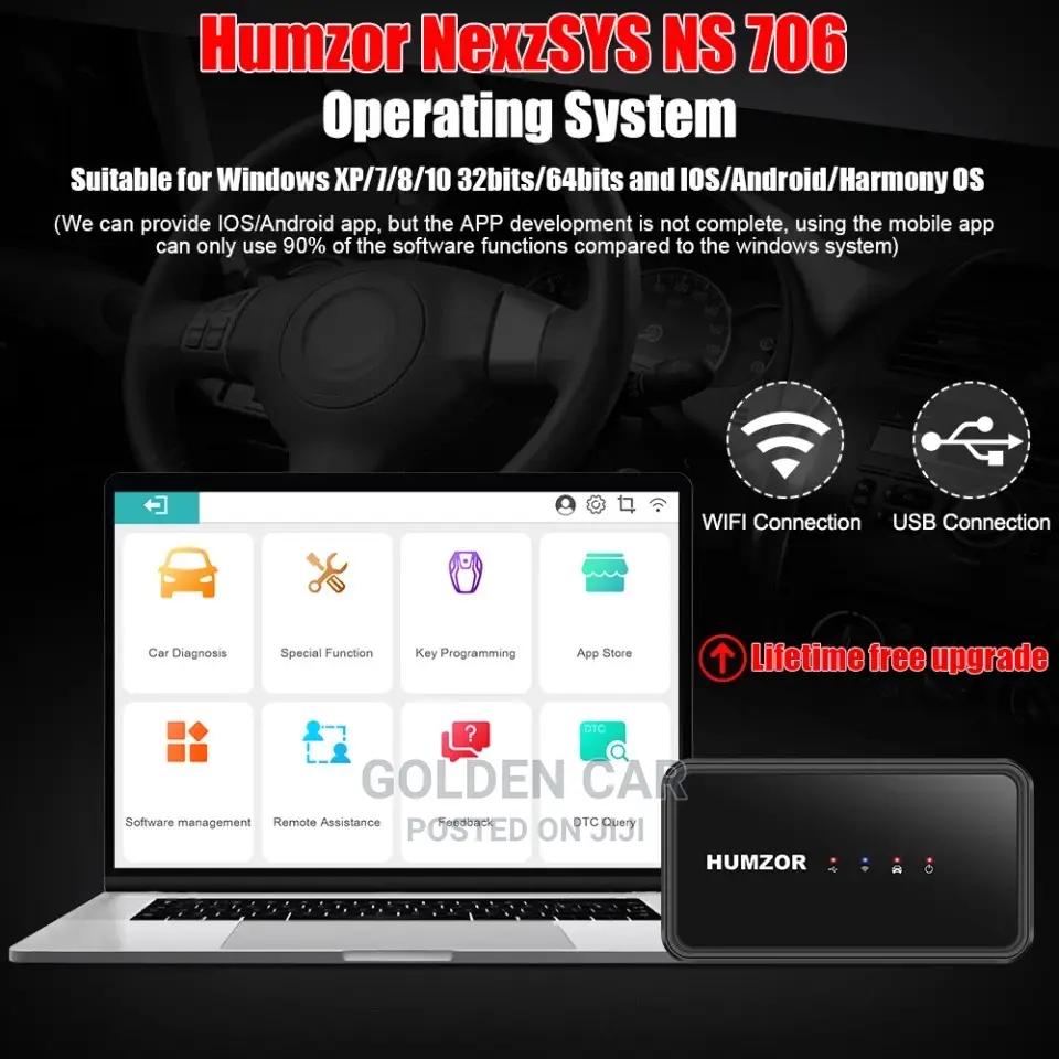 Humzor Nexzsys NS706 OBD2 Car Diagnostic Scanner
