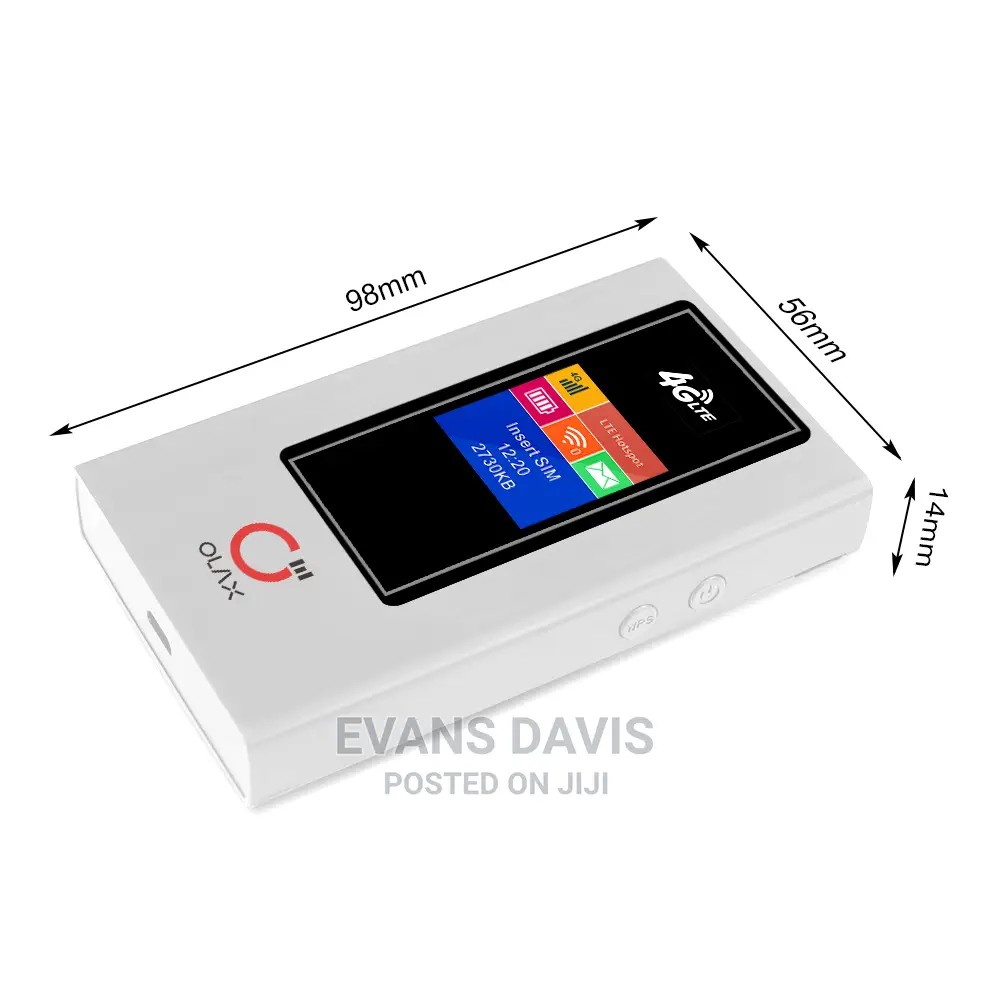 Universal 4G LTE Displayed Screen Olax Mifi