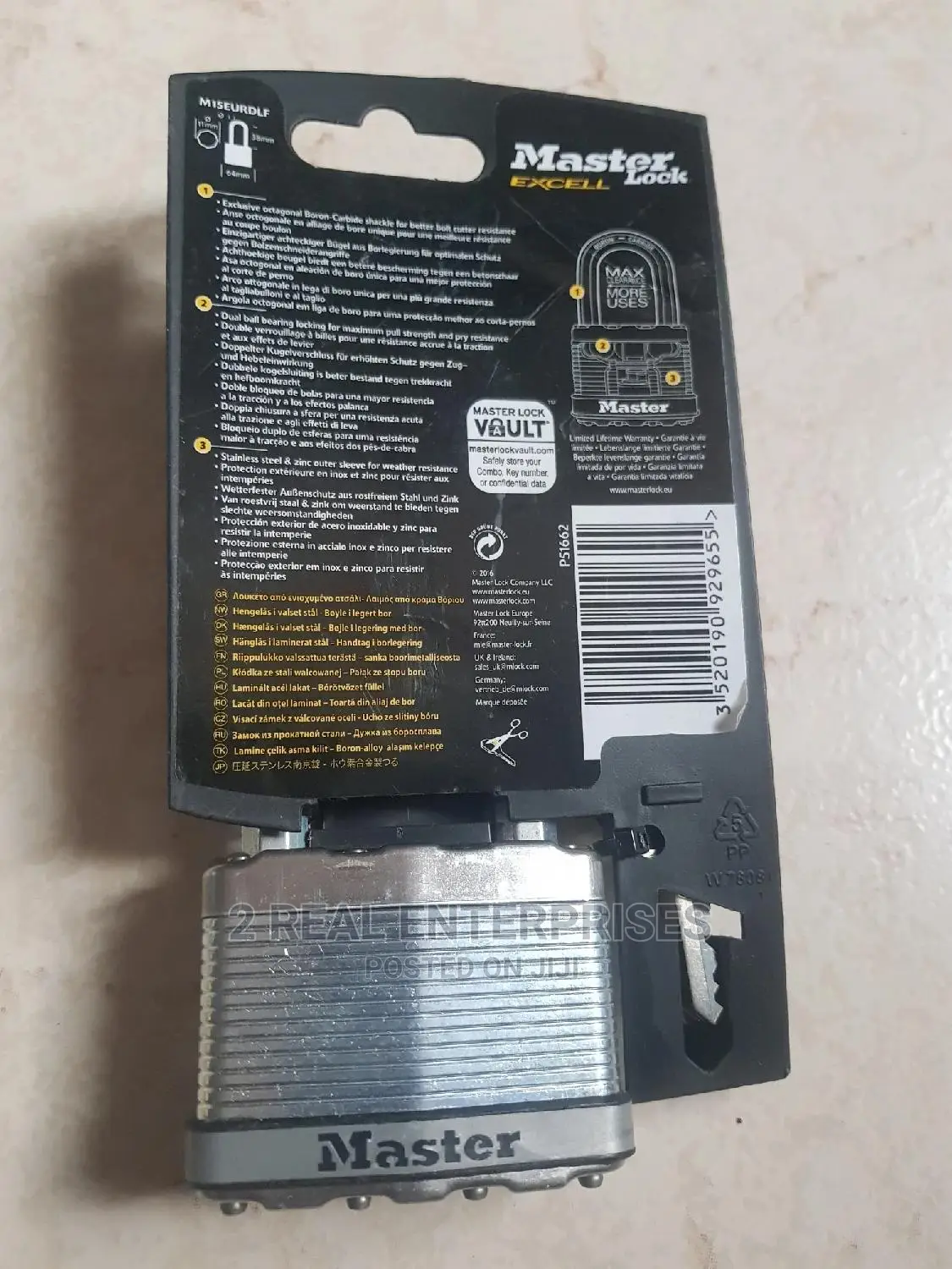 Master Padlock Heavy Duty Top Strength