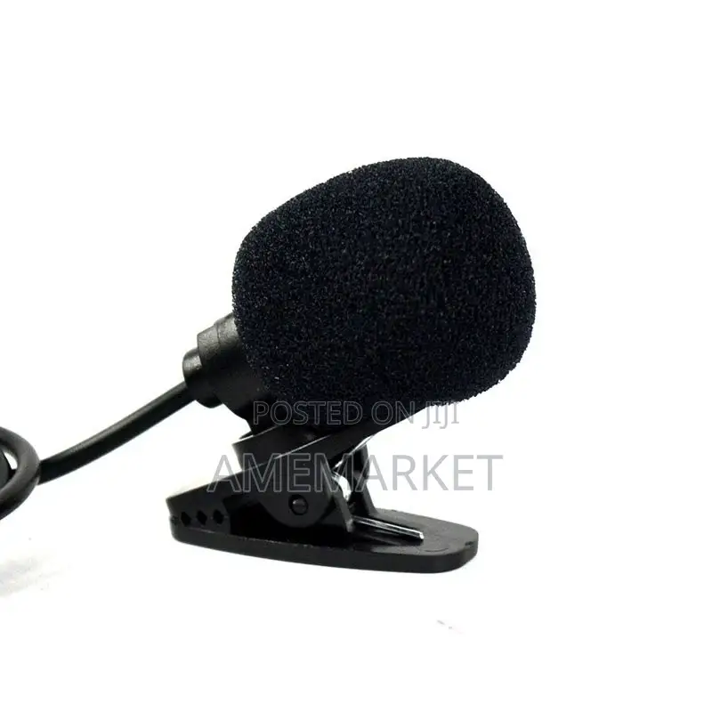 Quality Clip-on Lapel Microphone for Phones and Computers