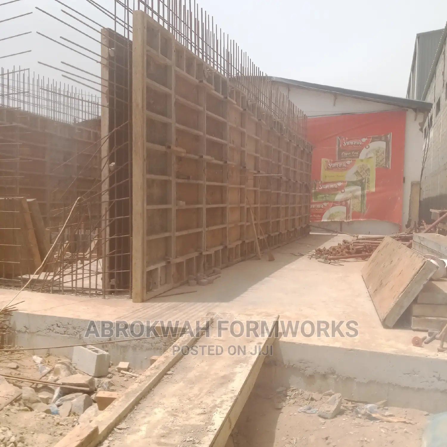 Bunker/Tank/Retaining Wall/Formworks/Concrete/Slabs