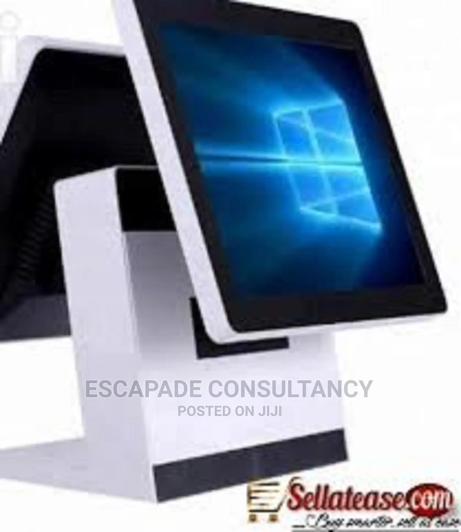 POS Computer Dual Screen 128GB SSD , 8GB RAM Latest