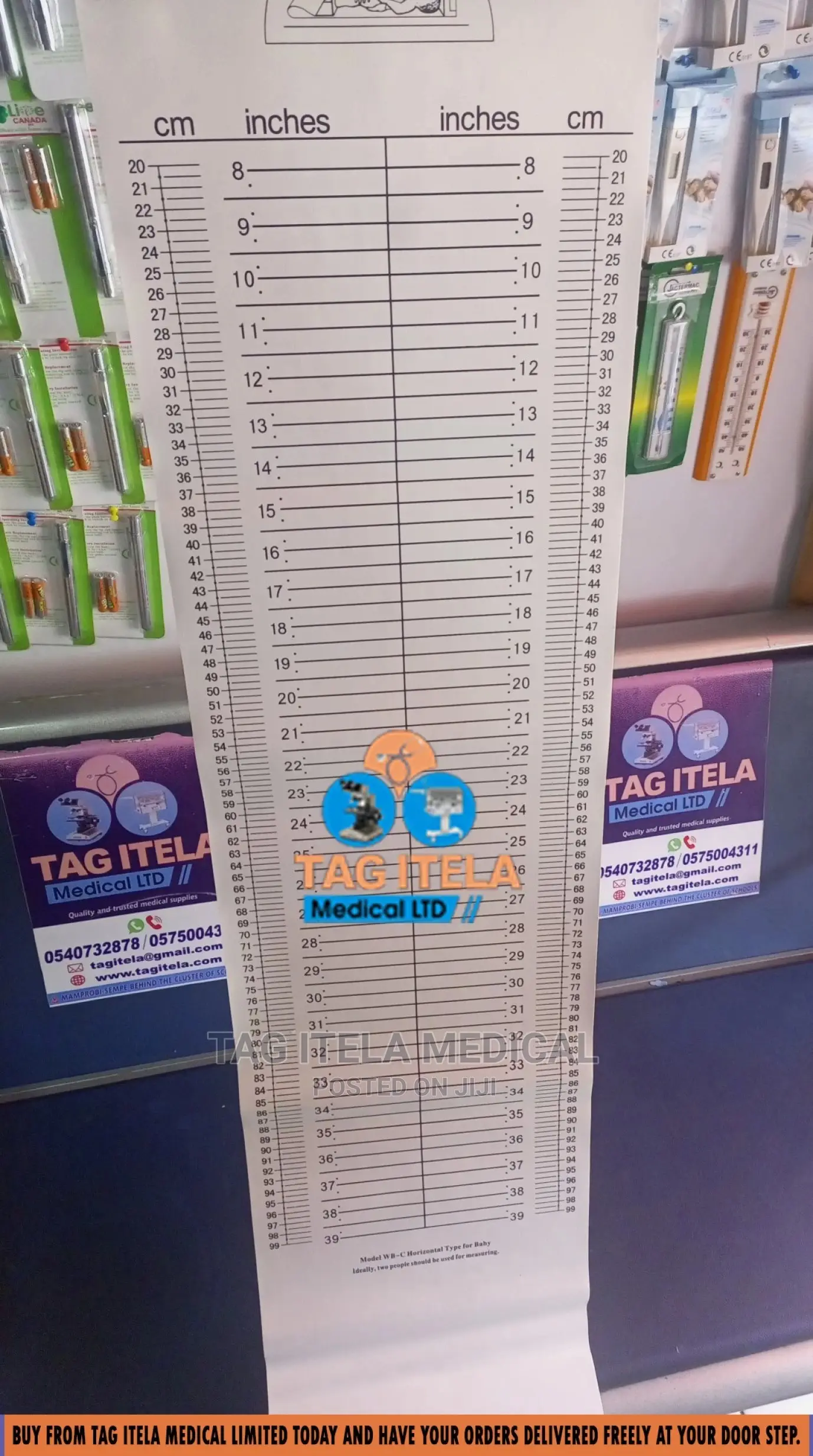 Baby Infantometer Chart (Foldable)