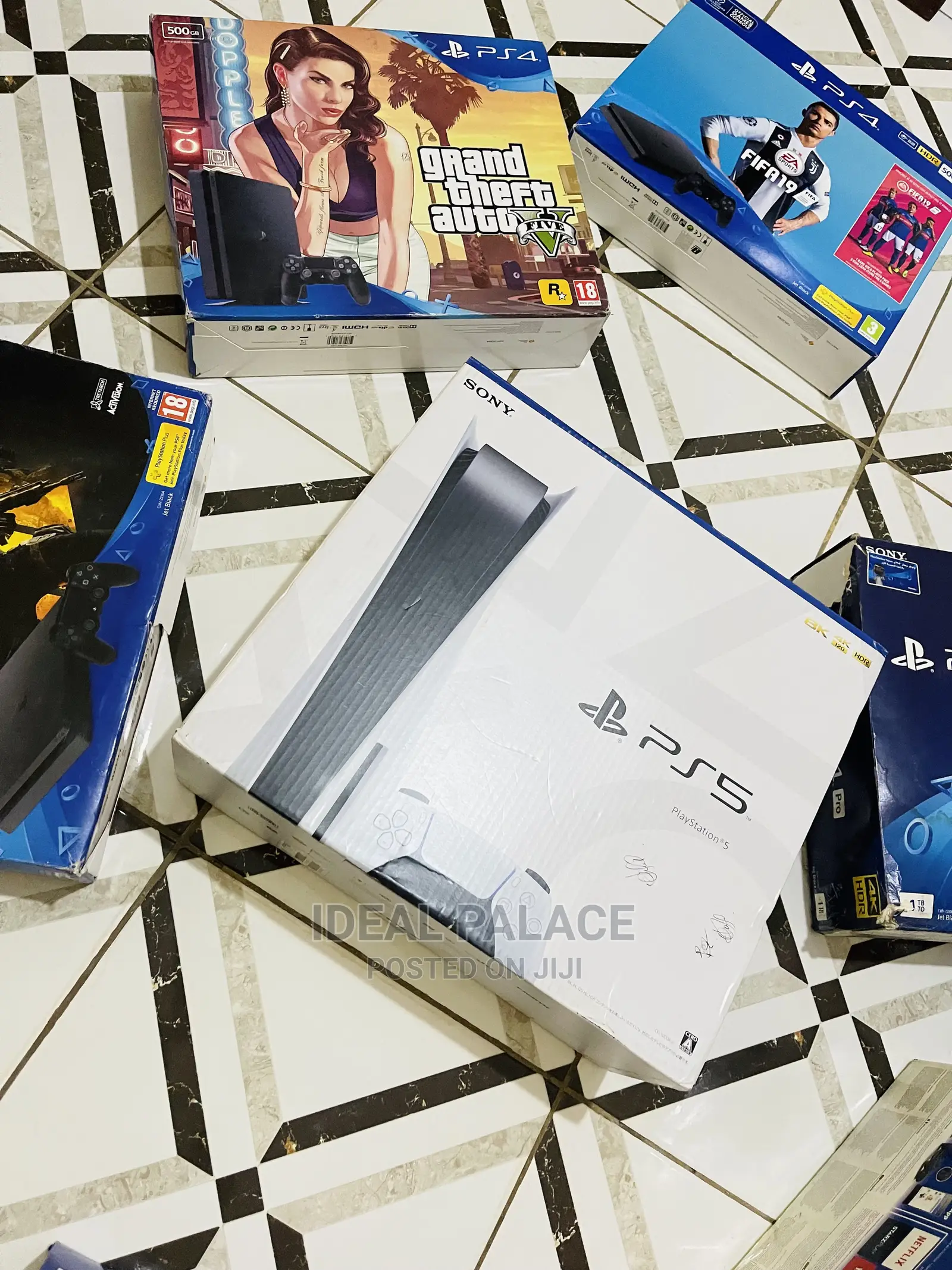 Pre-Owned New Playstation 5 With Games
