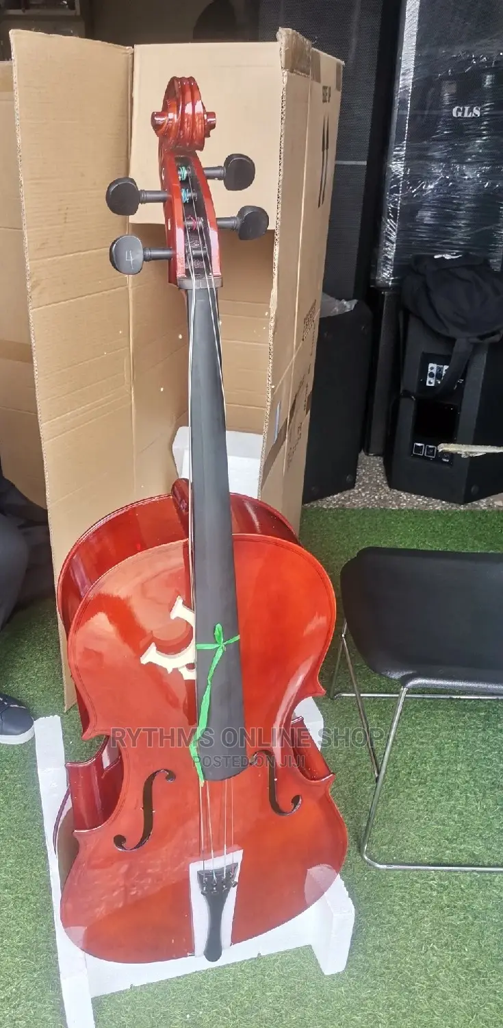 Cello and Bow With Case