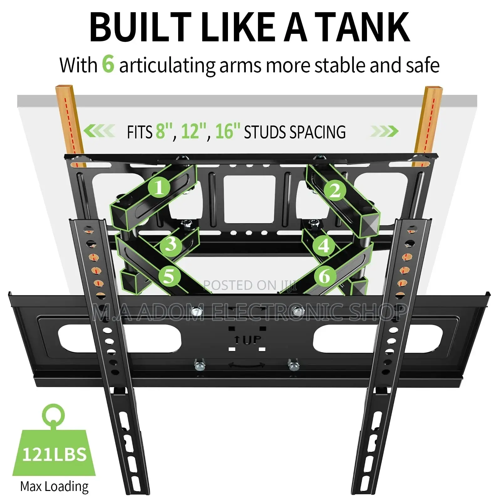 32”-65” Adjustable Tv Mount