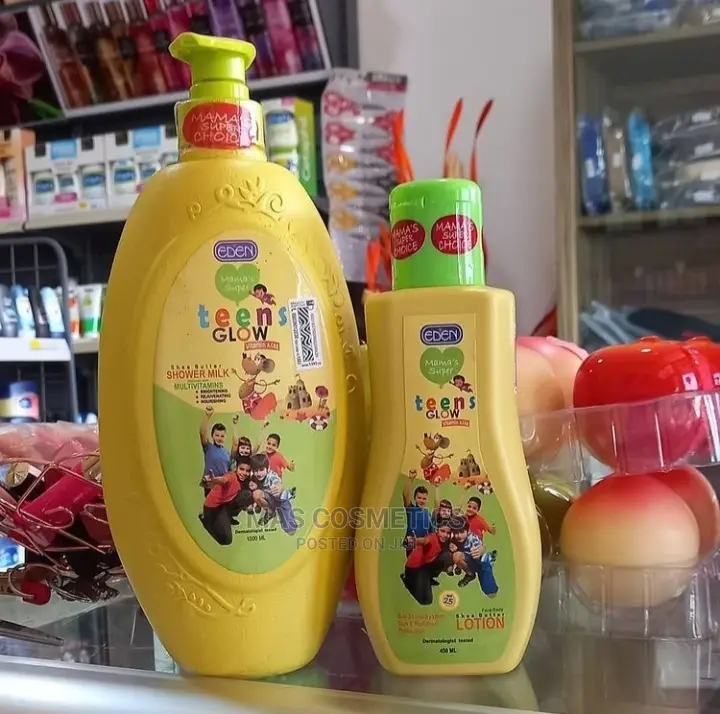 Eden Kids Teens Body Wash and Lotion