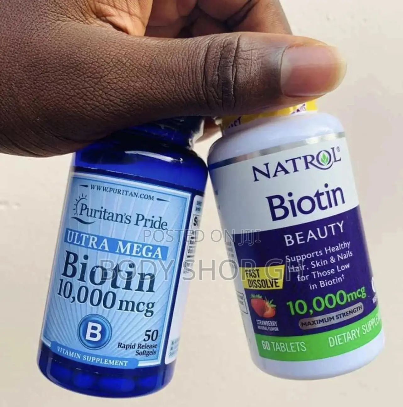 Biotin (Hair,Skin Nails ) - 10,000mcg