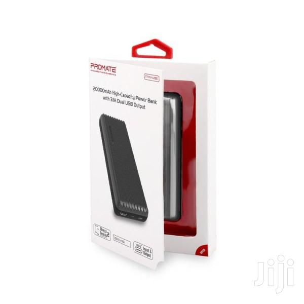 Promate Titan 20000mah High Capacity Power Bank+ 3.1A Dual