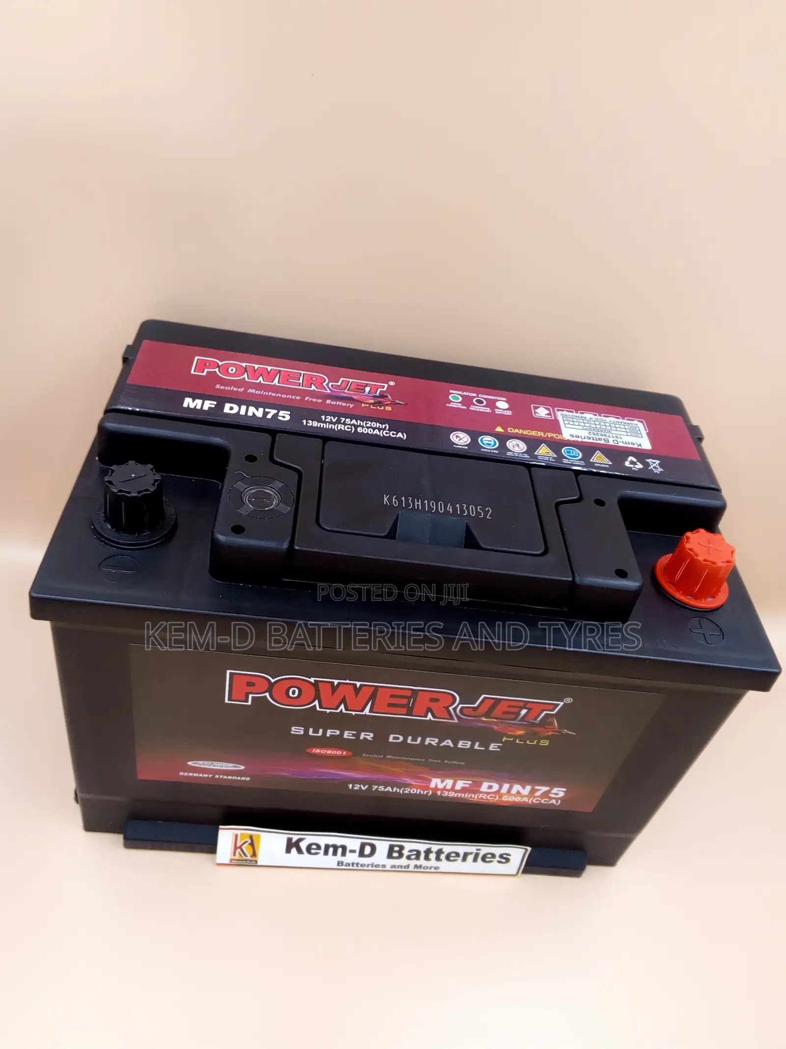 Jet Car Battery _ 15 Plates Battery _ Free Delivery