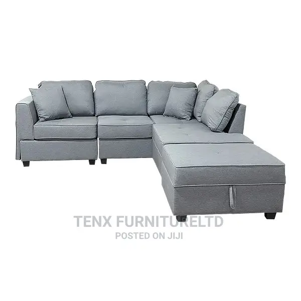 Sofa L-Shape 3 Seater With Storage