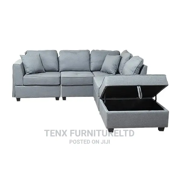 Sofa L-Shape 3 Seater With Storage