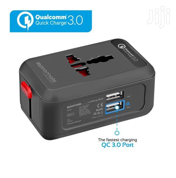 Promate Uniplug-qc3 Universal Travel Adaptor
