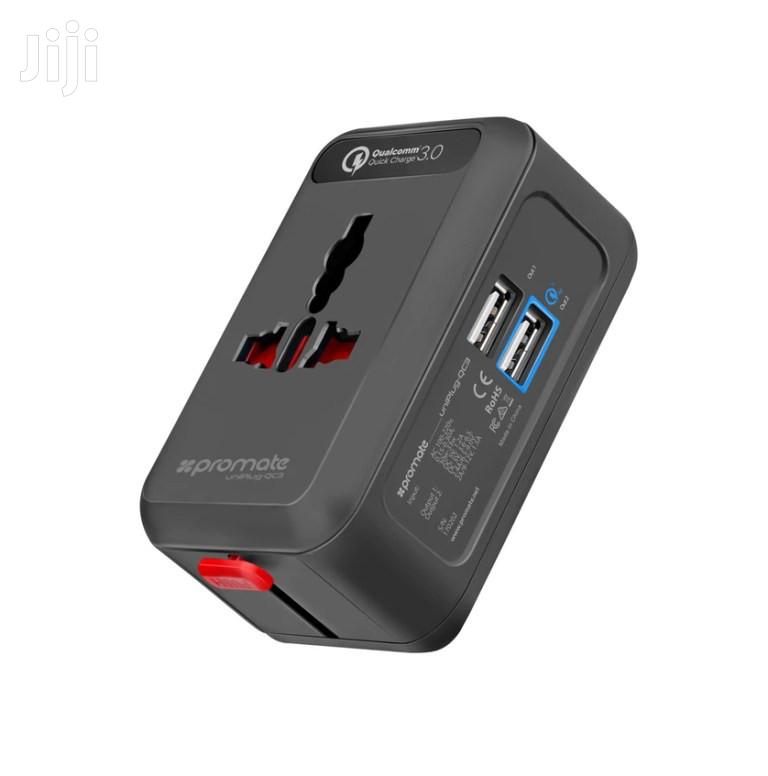 Promate Uniplug-qc3 Universal Travel Adaptor