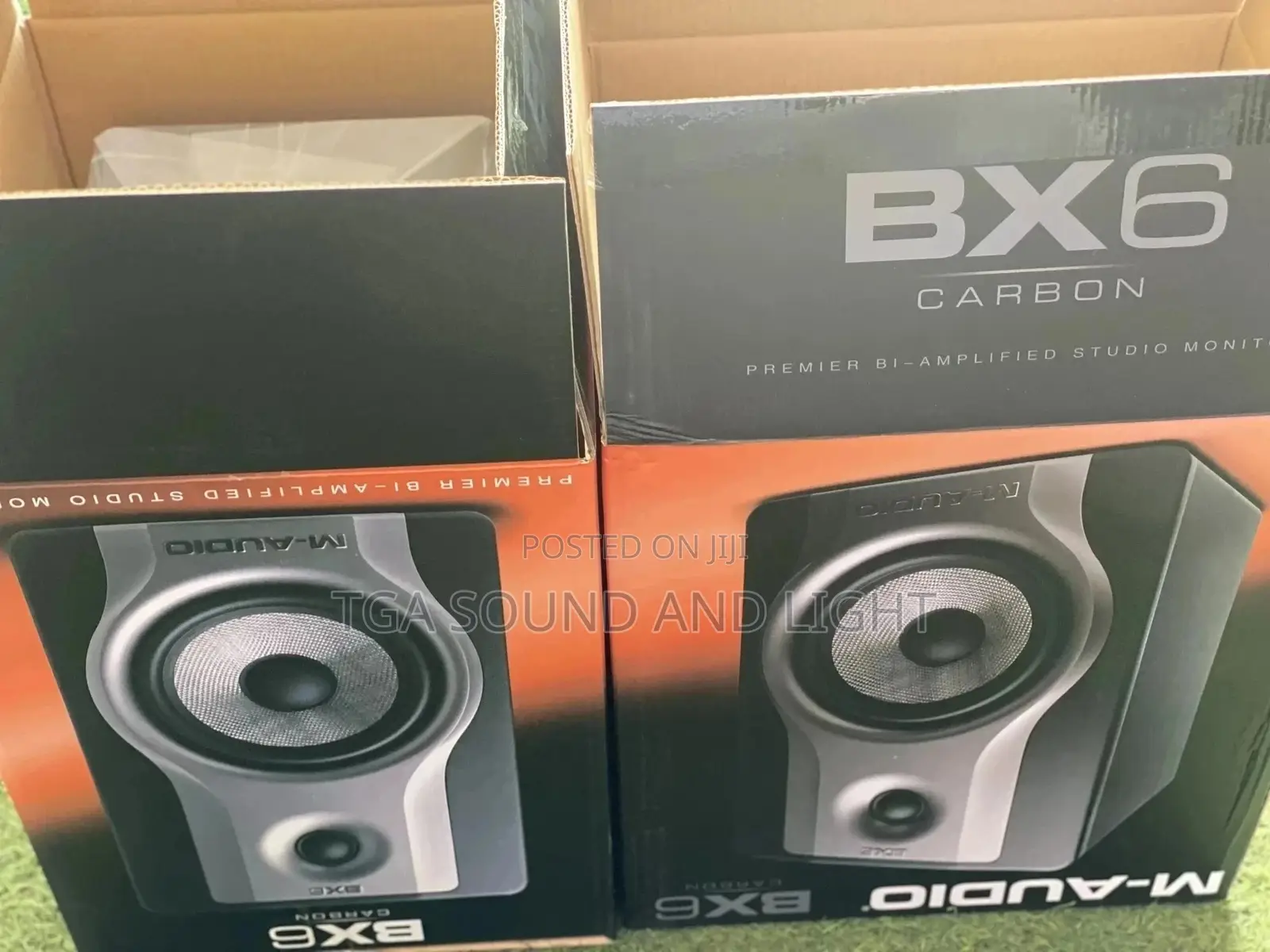 M-Audio Carbon Bx6 Monitors With 6-Inch Woofer